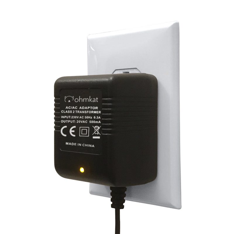 OhmKat Video Doorbell Power Supply - Compatible with Nest (All Generat